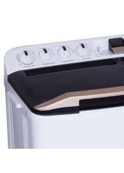 Toshiba VH-H130WA Top Load  Semi Auto Washer (12 kg, White)
