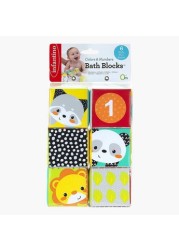 Infantino Colors and Numbers Bath Blocks Set