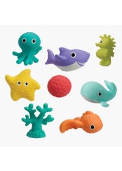 Infantino Aquarium Bath Squirters - Set of 8