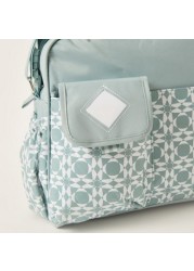 Juniors Printed Diaper Bag