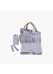 BabaBing! Roma 2 Changing Bag - Grey Marl