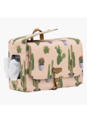 TWELVElittle Cactus Print Stroller Caddy Diaper Bag