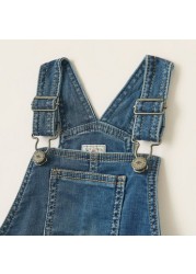 Lee Cooper Denim Dungarees with Pocket Detail