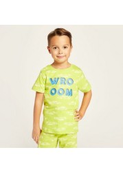 Juniors Printed 6-Piece Pyjama Set