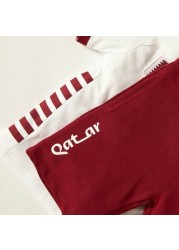 FIFA Solid Round Neck T-shirt and Shorts Set