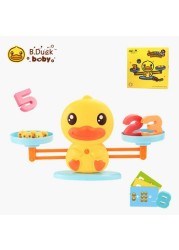 B Duck Weighing Scale Counting and Balance Toy