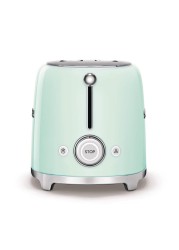 SMEG 50s Retro Style 2-Slice Toaster, TSF01PGUK (950 W)