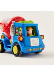 Cartoon Cementing Toy Truck