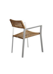 Inspiration Aluminium Wicker Dining Armchair Influence (54 x 59 x 86 cm)