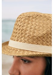 Weave Trilby Hat