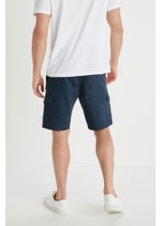 Premium Laundered Cargo Shorts Regular Length