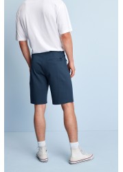 Zip Pocket Jersey Shorts Straight Fit