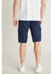 Premium Laundered Cargo Shorts Longer Length