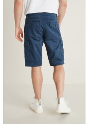 Premium Laundered Cargo Shorts Longer Length