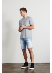 Denim Shorts Slim Fit