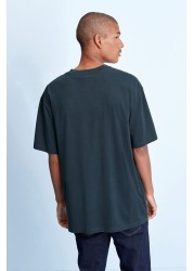 658-716s Crew Oversized Fit