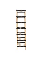 Seowood Bamboo Multi Purpose 7-Tier Modular Shelf (28 x 56 x 114 cm)