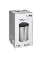 5five Stainless Steel Sensor Dustbin (42 L)