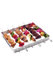 Grillpro Stainless Steel Shish Kebab Set (5 x 40.1 x 15.2 cm, Silver)