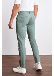 Stretch Chino Trousers Slim Fit