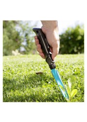 Short Weeding Trowel (Turquoise/Black)