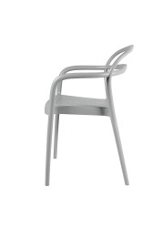 Tramontina Sissi Summa Polypropylene & Fiberglass Hollow Back Armchair (56.5 x 79 x 53 cm)