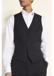 Moss Tailored Fit Charcoal Waistcoat