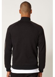 Jersey Top Zip Through Funnel