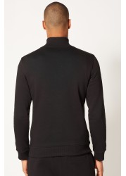 Jersey Top Zip Neck