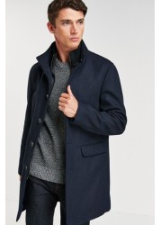 Funnel Neck Coat