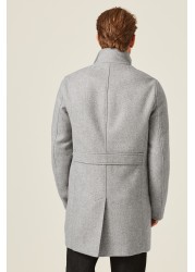 Funnel Neck Coat