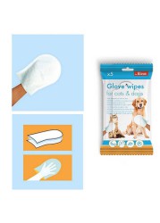 Les Filous Glove Wet Wipes for Pets Pack (5 Pc.)