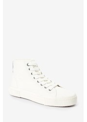 Canvas High Top Trainers
