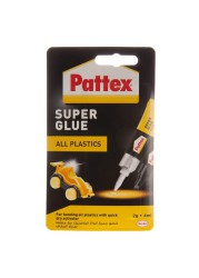 Pattex All Plastics Super Glue (2 g + 4 ml)