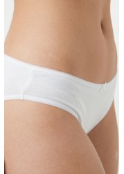 Cotton Knickers 5 Pack Bikini