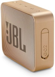 JBL GO 2 Portable Bluetooth Speaker, Pearl Champagne