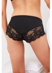 Lace No VPL Brazilian Briefs 5 Pack Midi