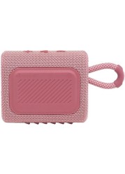 JBL GO 3 Portable Bluetooth Speaker, Pink