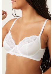 Non Pad Full Cup Bras 2 Pack