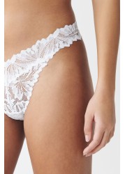 Comfort Lace Knickers Thong