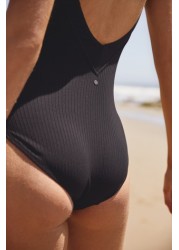 Savannah Miller x Next Tummy Control Rib Swimsuit