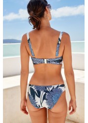 Shape and Tummy Control Bikini Top Padded Underwired Top