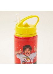 Ryan's World Water Bottle with Sipper - 500 ml