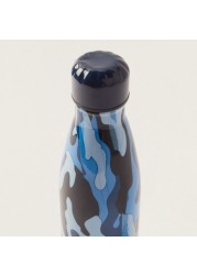 Juniors Camouflage Print Stainless Steel Water Bottle