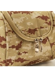 Juniors Camouflage Print Lunch Bag with Adjustable Strap