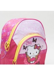 Sanrio Hello Kitty Zipper Backpack with Adjustable Shoulder Straps