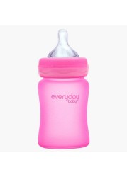 Everyday Baby Heat Sensing Glass Feeding Bottle - 150 ml