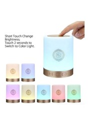 Generic - Bluetooth Lamp Speaker White/Gold