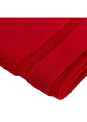 Truebell Classic Face Towel (33 x 33 cm, Dark Red)