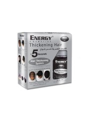 Energy Cosmetics Hair Thickening System | Black - 1 Kit